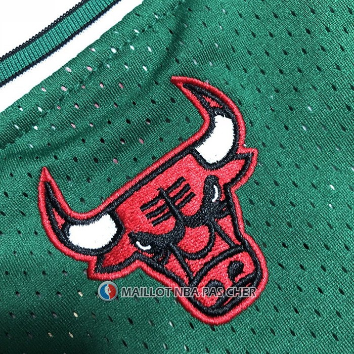 Maillot Chicago Bulls Derrick Rose NO 1 Mitchel & Ness 2008-09 Vert